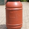 Emtrade Regenton / Olijfvat met Draaideksel Terracotta 220 Liter Emtrade Regenton / Olijfvat met Draaideksel Terracotta 220 Liter
