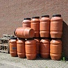 Emtrade Regenton / Olijfvat met Draaideksel Terracotta 220 Liter Emtrade Regenton / Olijfvat met Draaideksel Terracotta 220 Liter