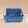 Emtrade Magazijnbak, 400x300x210 mm, euronorm, blauw pp, gebruikt