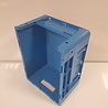 Emtrade Magazijnbak, 400x300x210 mm, euronorm, blauw pp, gebruikt