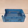 Emtrade 60x40x21 Grijpbak, blauw, PP, vlakke bodem, gebruikt Emtrade 60x40x21 Grijpbak, blauw, PP, vlakke bodem, gebruikt