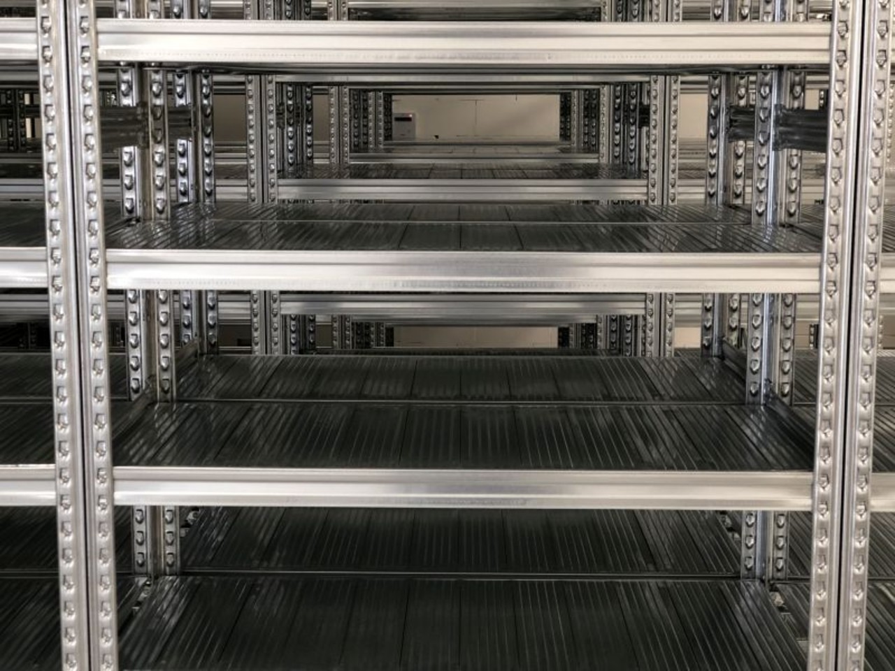 Metalsistem Metalsistem S1 Legbordstelling 2500x1200x600 mm, gebruikt