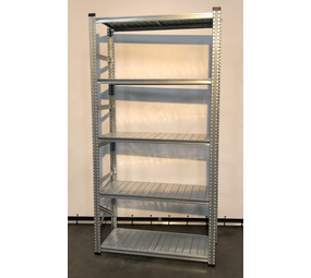 Metalsistem Metalsistem S1 Legbordstelling 2500x1200x300 mm, gebruikt Metalsistem Metalsistem S1 Legbordstelling 2500x1200x300 mm, gebruikt