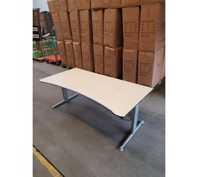 Aspa Elektrisch bureau Aspa 180x90, hoogte verstelbaar, eiken werkblad