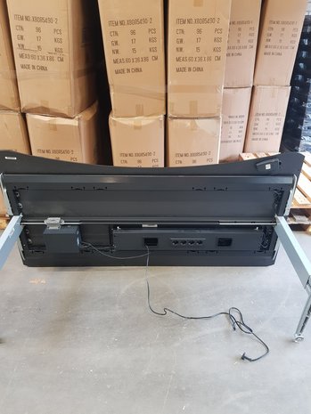 Aspa Elektrisch bureau Aspa 180x90, hoogte verstelbaar, eiken werkblad