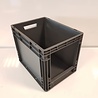 Emtrade (Nieuw) Magazijnbak, 400x300x320 mm, euronorm, donkergrijs pp, nieuw