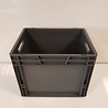 Emtrade (Nieuw) 40x30x32 kunststof bak, donkergrijs, PP, gesloten, vlakke bodem, nieuw Emtrade (Nieuw) 40x30x32 kunststof bak, donkergrijs, PP, gesloten, vlakke bodem, nieuw