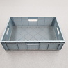 Emtrade Kunststof bak 60x40x15 grijs, geperforeerd, gebruikt Emtrade Kunststof bak 60x40x15 grijs, geperforeerd, gebruikt