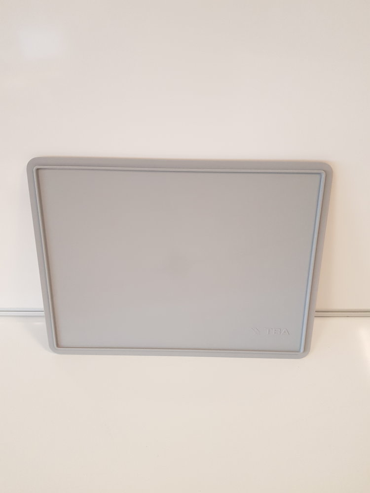 Emtrade (Nieuw) 40x30 Deksel, grijs, PP, nieuw