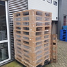 Emtrade Kunststof hygiëne pallet, 100x120cm, dicht bovendek, bruin, gebruikt Emtrade Kunststof hygiëne pallet, 100x120cm, dicht bovendek, bruin, gebruikt
