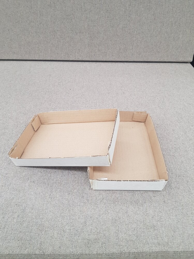 Emtrade Tray wit 204x136x33, nieuw (rest) Emtrade Tray wit 204x136x33, nieuw (rest)