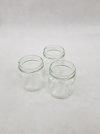 Emtrade pot glas 212ml (h:8cm dia:6,6cm) Emtrade pot glas 212ml (h:8cm dia:6,6cm)
