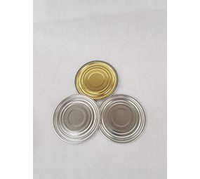 Emtrade Blik deksels (Crown), factory end diameter 99mm  275 deksels Emtrade Blik deksels (Crown), factory end diameter 99mm  275 deksels