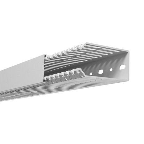 Emtrade Breekgoot Bedradingskanaal incl. deksel grijs Emtrade Breekgoot Bedradingskanaal incl. deksel grijs