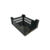Emtrade Magazijnbak 400x300x160mm met grijpopening, stapelbaar, donkerblauw, gebruikt Emtrade Magazijnbak 400x300x160mm met grijpopening, stapelbaar, donkerblauw, gebruikt