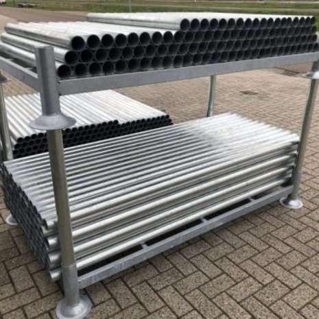 EMRACK Buis/Rong voor stapelrek - Thermisch verzinkt, nieuw EMRACK Buis/Rong voor stapelrek - Thermisch verzinkt, nieuw