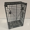 Emtrade 60x40x25 lichtgewicht krat, zwart, PP, geperforeerd, gebruikt Emtrade 60x40x25 lichtgewicht krat, zwart, PP, geperforeerd, gebruikt