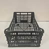 Emtrade 60x40x25 lichtgewicht krat, zwart, PP, geperforeerd, gebruikt Emtrade 60x40x25 lichtgewicht krat, zwart, PP, geperforeerd, gebruikt