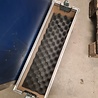 Emtrade Flightcase 57 x 87 x 17 cm - blauw - staand model, gebruikt Emtrade Flightcase 57 x 87 x 17 cm - blauw - staand model, gebruikt