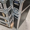 Emtrade Flightcase 57 x 87 x 17 cm - rood - staand model, gebruikt Emtrade Flightcase 57 x 87 x 17 cm - rood - staand model, gebruikt