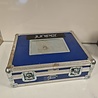 Emtrade Flightcase 62 x 50 x 19 cm - blauw - koffer, gebruikt Emtrade Flightcase 62 x 50 x 19 cm - blauw - koffer, gebruikt