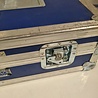 Emtrade Flightcase 62 x 50 x 19 cm - blauw - koffer, gebruikt Emtrade Flightcase 62 x 50 x 19 cm - blauw - koffer, gebruikt