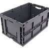 Emtrade (Nieuw) Vouwbak 600x400x320 mm Donkergrijs Emtrade (Nieuw) Vouwbak 600x400x320 mm Donkergrijs