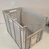 Emtrade Magazijnbak, 600x400x420 mm, euronorm, grijs pp, gebruikt