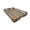 Emtrade Stapelbak 600x400x80 grijs geperforeerd gebruikt Emtrade Stapelbak 600x400x80 grijs geperforeerd gebruikt