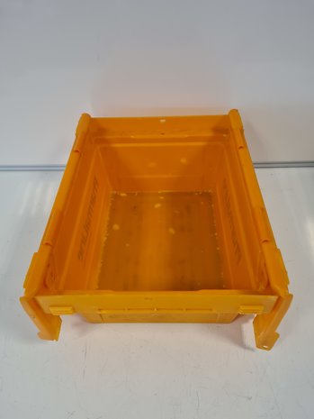 BITO Distributiebak 400x300x173 mm nestbaar, oranje, gebruikt BITO Distributiebak 400x300x173 mm nestbaar, oranje, gebruikt