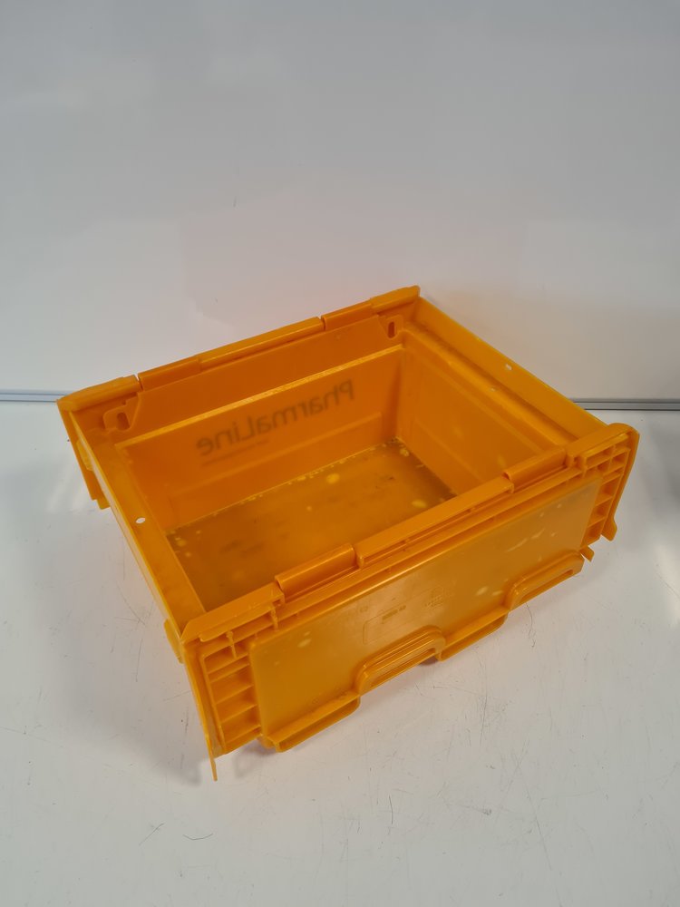 BITO Distributiebak 400x300x173 mm nestbaar, oranje, gebruikt BITO Distributiebak 400x300x173 mm nestbaar, oranje, gebruikt