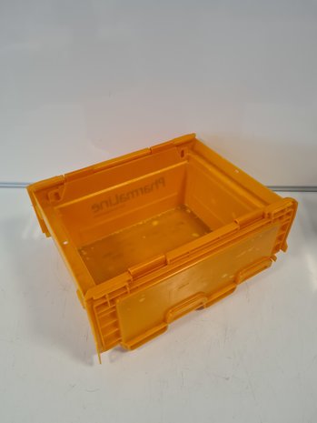 BITO Distributiebak 400x300x173 mm nestbaar, oranje, gebruikt BITO Distributiebak 400x300x173 mm nestbaar, oranje, gebruikt