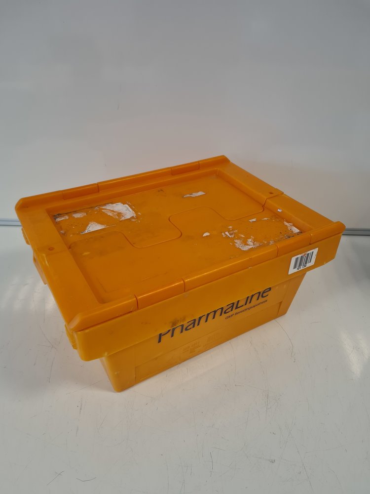 BITO Distributiebak 400x300x173 mm nestbaar, oranje, gebruikt BITO Distributiebak 400x300x173 mm nestbaar, oranje, gebruikt