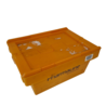 BITO Distributiebak 400x300x173 mm nestbaar, oranje, gebruikt BITO Distributiebak 400x300x173 mm nestbaar, oranje, gebruikt