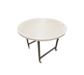 Emtrade Ronde statafel op wielen gebruikt Emtrade Ronde statafel op wielen gebruikt