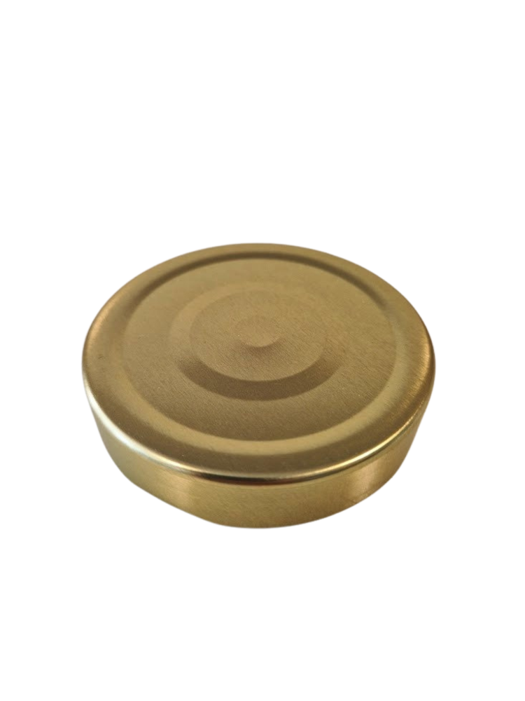 Tecnocap Deksel Effen Goud 66mm Twist-Off BPA-NI 800 stuks, nieuw Tecnocap Deksel Effen Goud 66mm Twist-Off BPA-NI 800 stuks, nieuw