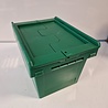 BITO Distributiebak, 400x300x273 mm, euronorm, groen kunststof, gebruikt