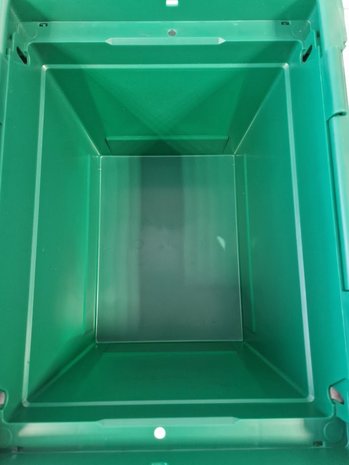 BITO Distributiebak 400x300x273 mm nestbaar, groen, gebruikt BITO Distributiebak 400x300x273 mm nestbaar, groen, gebruikt