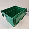 BITO Distributiebak, 400x300x273 mm, euronorm, groen kunststof, gebruikt