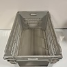 Curtec 60x40x30 Kunststof bak, nest-/stapelbaar, grijs, PP, gesloten, vlakke bodem, gebruikt Curtec 60x40x30 Kunststof bak, nest-/stapelbaar, grijs, PP, gesloten, vlakke bodem, gebruikt