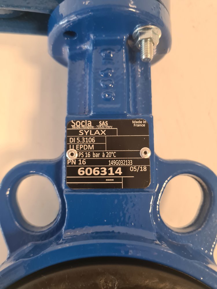Socla Socla vlinderklep Wafer Sylax DN100 16 bar, Nieuw Socla Socla vlinderklep Wafer Sylax DN100 16 bar, Nieuw
