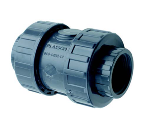 Plasson Plasson PVC Terugslagklep 110mm EPDM Afdichting Veerbelast Plasson Plasson PVC Terugslagklep 110mm EPDM Afdichting Veerbelast