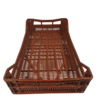 Allibert 750x450x165 Stapelbak, rood/terra, 43 liter, HDPE, Geperforeerd, Gebruikt Allibert 750x450x165 Stapelbak, rood/terra, 43 liter, HDPE, Geperforeerd, Gebruikt