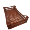 Allibert 750x450x165 Stapelbak, rood/terra, 43 liter, HDPE, Geperforeerd, Gebruikt Allibert 750x450x165 Stapelbak, rood/terra, 43 liter, HDPE, Geperforeerd, Gebruikt