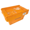 BITO Distributiebak 300x200x153 mm nestbaar, oranje, gebruikt BITO Distributiebak 300x200x153 mm nestbaar, oranje, gebruikt