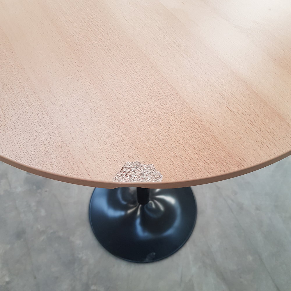 Statafel 80x80(rond)x110 cm, gebruikt Statafel 80x80(rond)x110 cm, gebruikt