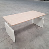 Drentea Bureau 180x90 cm, eiken/wit, verstelbaar, gebruikt (A/B) Drentea Bureau 180x90 cm, eiken/wit, verstelbaar, gebruikt (A/B)
