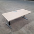 Bureau 180x90 cm, eiken/zilvergrijs, elektrisch verstelbaar, gebruikt (A) Bureau 180x90 cm, eiken/zilvergrijs, elektrisch verstelbaar, gebruikt (A)