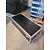 Flightcase 122,5 x 55,5 x 38 cm - zwart, gebruikt Flightcase 122,5 x 55,5 x 38 cm - zwart, gebruikt