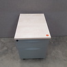 Ladenblok 60x42x58 cm, zonder sleutel, eiken/zilver, 2 laden, gebruikt Ladenblok 60x42x58 cm, zonder sleutel, eiken/zilver, 2 laden, gebruikt